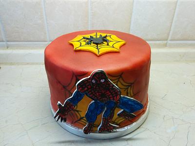 Spiderman - Cake by Alpa Jamadar