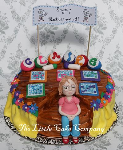 Bingo retirement cake :) - Cake by The Little Cake Company