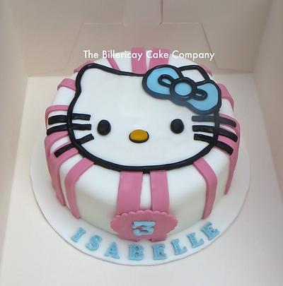 Hello Kitty Sidestripes - Cake by The Billericay Cake Company