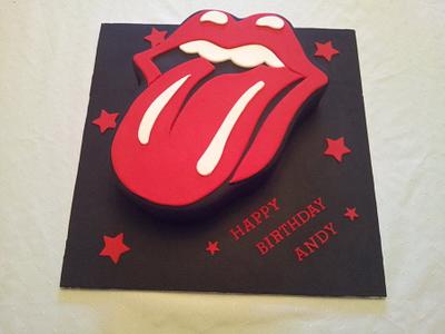 Rolling Stones! - Cake by Courtney Noble