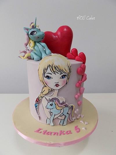 Pony cake  - Cake by MOLI Cakes