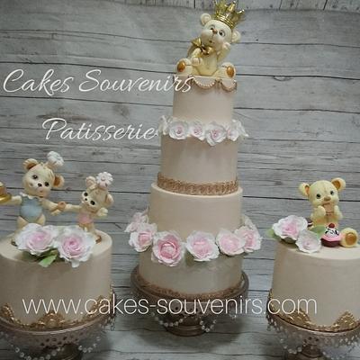 Baby Shower cakes - Cake by Claudia Smichowski