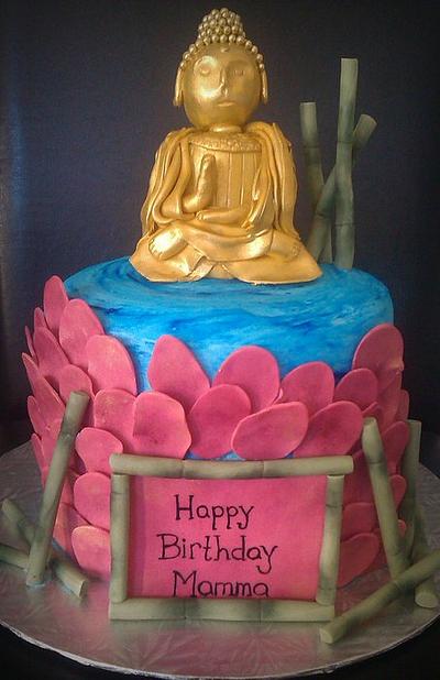 Buddha Birthday Cake  - Cake by The Cakery 