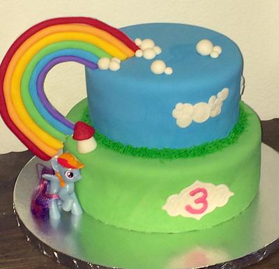 My Little Pony  - Cake by Fortiermommy
