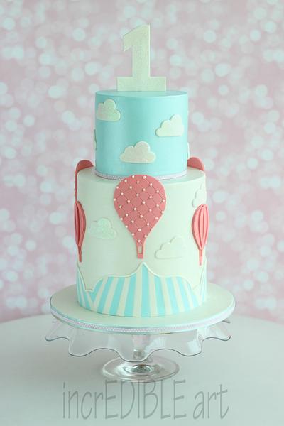 Up Up and Away!- Birthday Cake - Cake by Rumana Jaseel