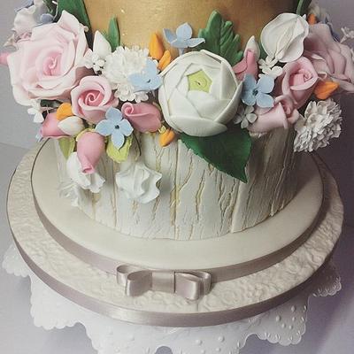 Sugar In Bloom - Cake by Denisa Sweet