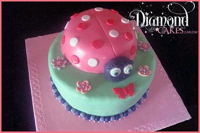 Lady bird birthday cake - Cake by DiamondCakesCarlow