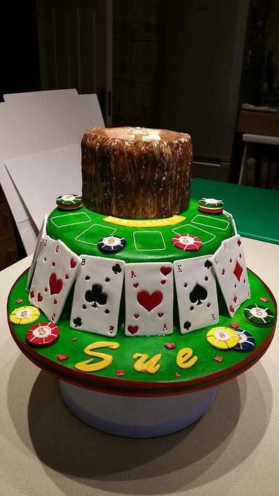 Casino Cake - Cake by Curvey Cakes