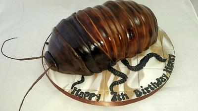 Talented Baker Makes Tasty Looking Cockroach Cake