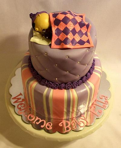 Baby Ella - Cake by Bakermama