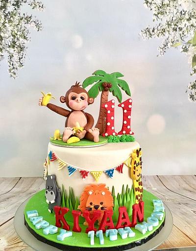 Monkey!  - Cake by Tiers of joy 