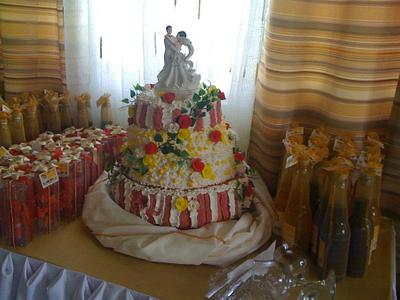 My Wedding Cakes - Cake by arlakarenina