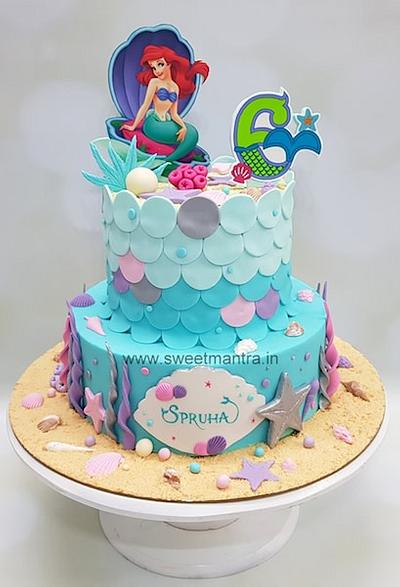 Mermaid cake design for girls - Cake by Sweet Mantra Homemade Customized Cakes Pune