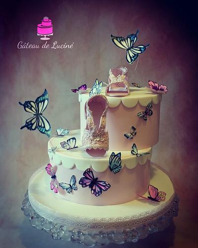 Shoes for little Fairy !  - Cake by Gâteau de Luciné