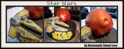Star Wars  - Cake by  Brenda Lee Rivera 