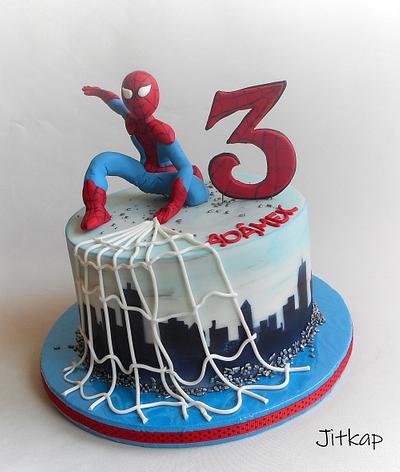 Spiderman cake - Cake by Jitkap