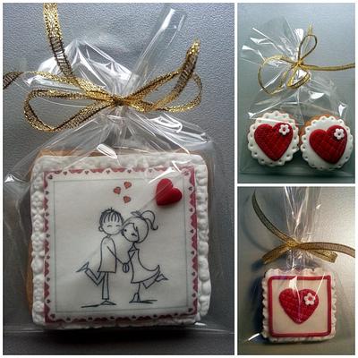 Biscuits St. Valentine - Cake by Antonia Lazarova