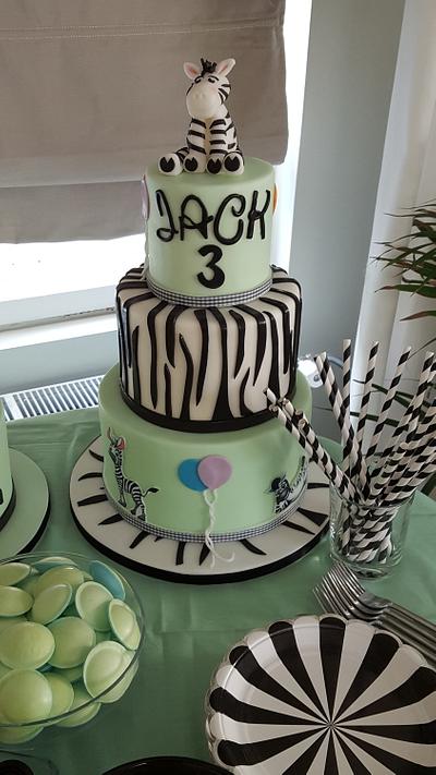 Zebra cake - Cake by Yvonne