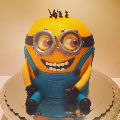 Minion  - Cake by AFRODITI giannakaki