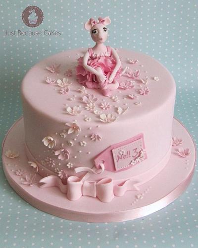 My first Angelina Ballerina - Cake by Just Because CaKes
