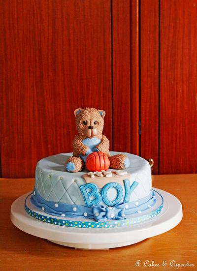 It's a Boy - Cake by Alfred (A. Cakes & Cupcakes)