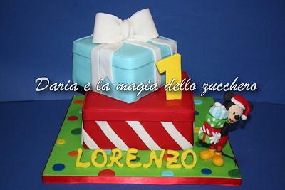 Christmas Mickey Mouse cake - Cake by Daria Albanese