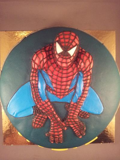 Spiderman  - Cake by Cakes~n~Dishes