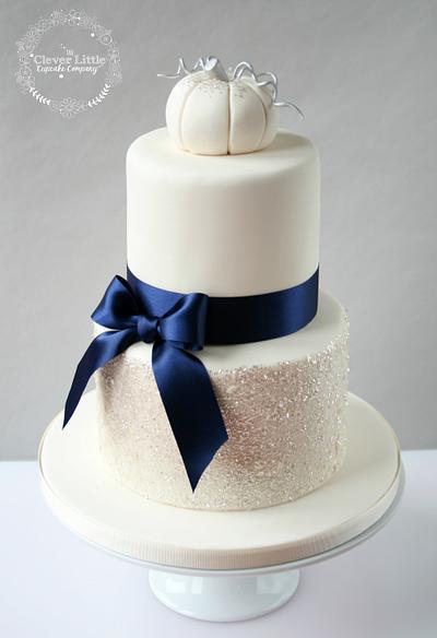 Halloween Wedding Cake - Cake by Amanda’s Little Cake Boutique