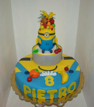 Minion fruit - Cake by Le Torte di Mary