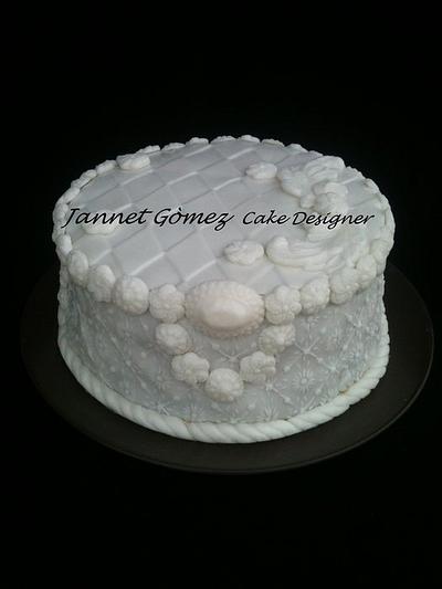 My Rococò Cake , Jannet Gòmez Cake Designer - Cake by Jannet Gòmez