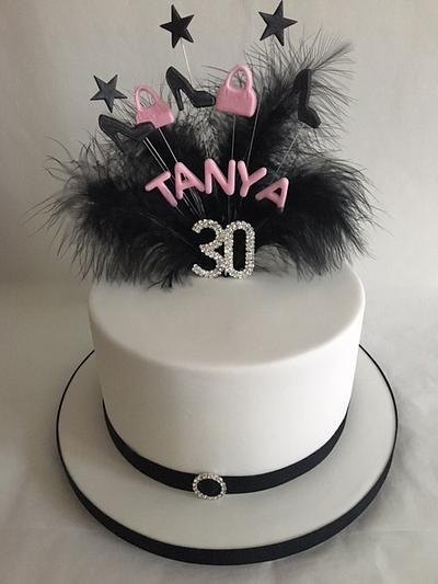 30th Birthday cake - Cake by Amanda sargant