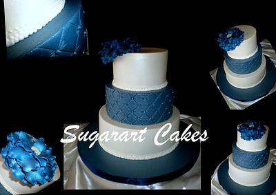 Hannah's Wedding  - Cake by Sugarart Cakes