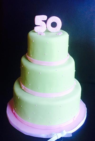 50th Anniversary cake - Cake by Huma