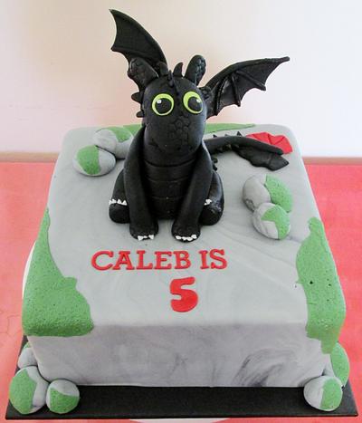 toothless - Cake by Cakes and Cupcakes by Anita