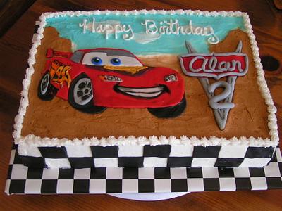 Cars 2 cake - Cake by Cake Creations by Christy