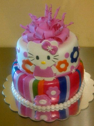 Hello Kitty Cake - Cake by thedessertgirl