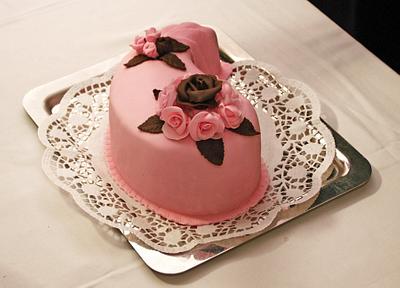 Wedding cake for small wedding - Cake by Tynka