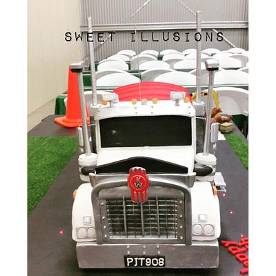 Kenworth t908 Truck Cake - Cake by Sweet Illusions
