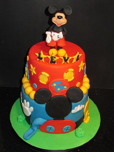 mickey mouse club house - Cake by d and k creative cakes