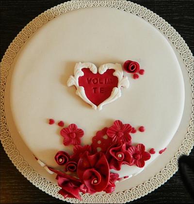 I love you (volim te) - Cake by GigiZe