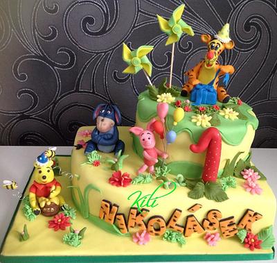  Winnie the Pooh and pals - Cake by kili