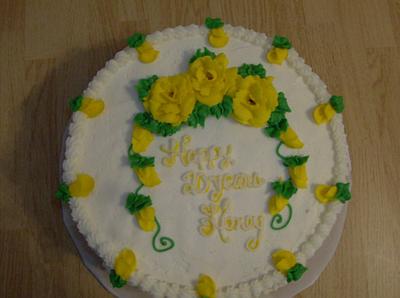Anniversary - Cake by CharmingCakes