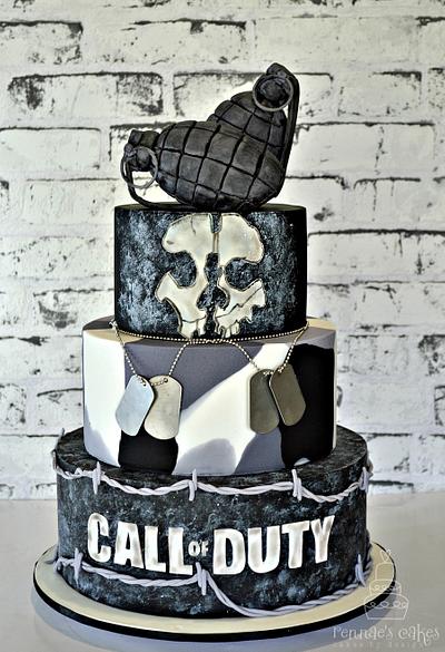Call Of Duty - Cake by Cakes by Design