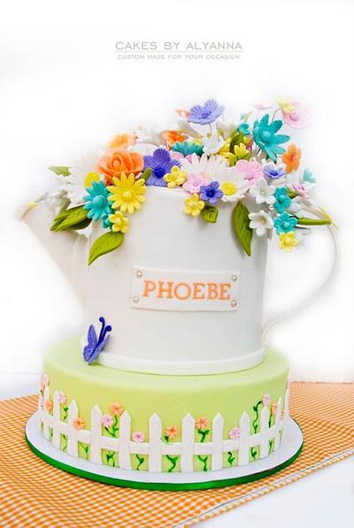 FLORAL GARDEN - Cake by cakes by alyanna