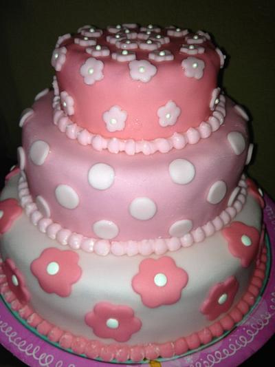 3 Tier Birthday Cake - Cake by Twins Sweets