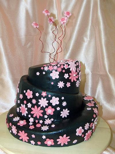 Floral cake - Cake by Ivana