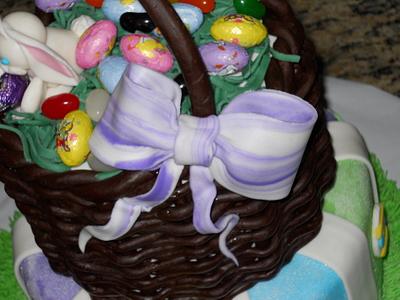 Candy stealing bunnies - Cake by Laurie