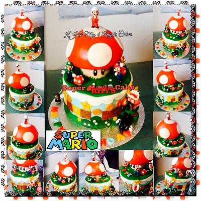 Super Mario Cake - Cake by Lorena_Lapètitemoi_Janveau