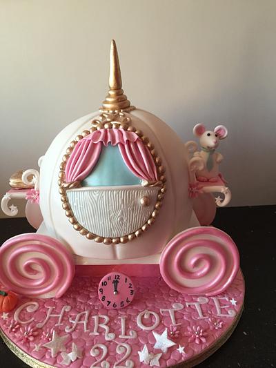 Princess carridge - Cake by Donnajanecakes 
