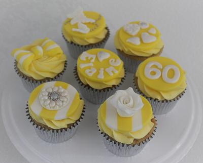 Vintage Lemon Cupcakes - Cake by Candy's Cupcakes